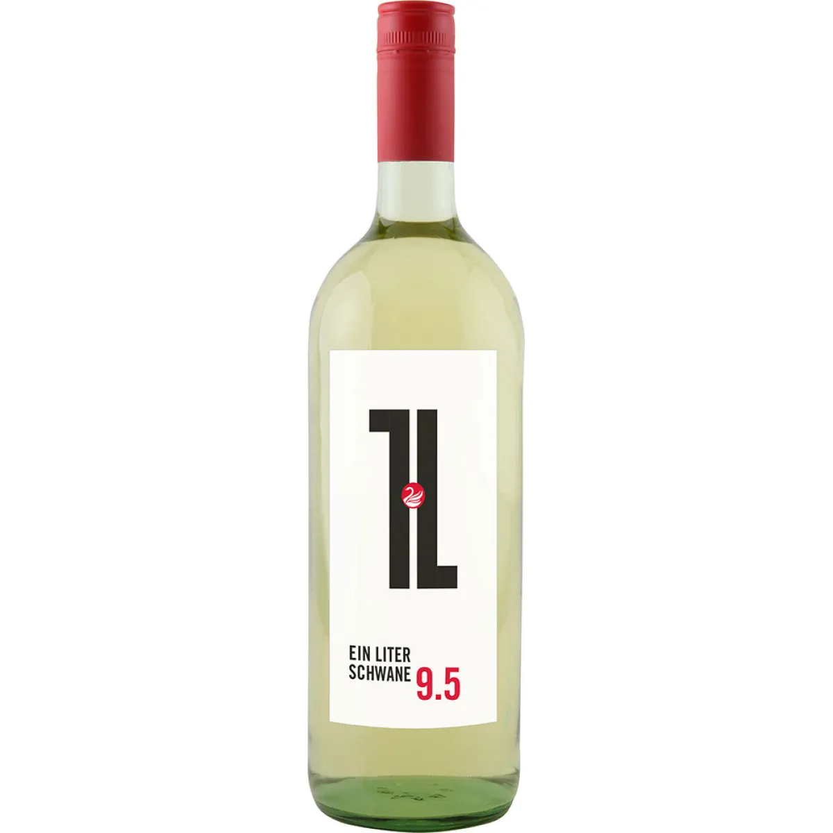 Schwane Ein Liter 9,5 Vegan Weißwein halbtrocken 1 l | 2025
