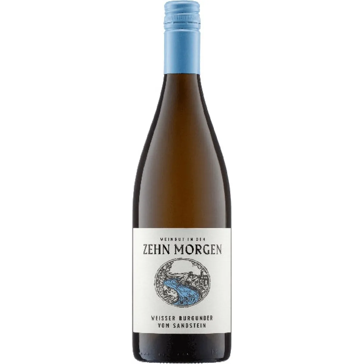 Weingut In den Zehn Morgen Weisser Burgunder vom Sandstein Bio/Vegan Weißwein trocken 0,75 l | 2022