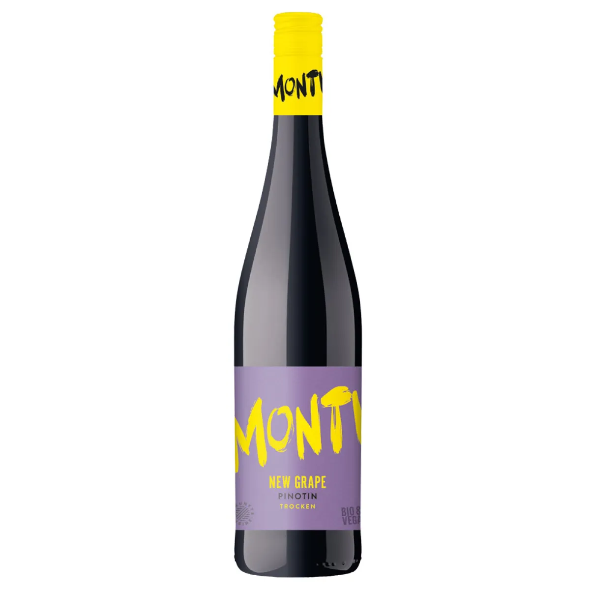 Monti New Grape Pinotin Bio/Vegan Rotwein trocken 0,75 l | 2025