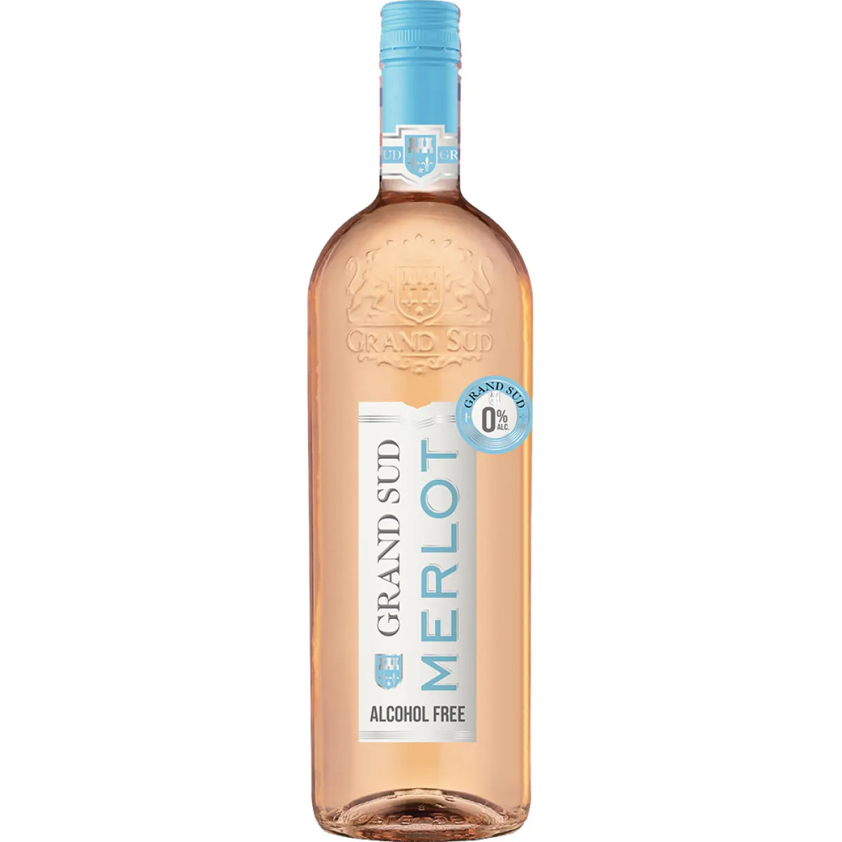 Grand Sud Merlot Rosé alkoholfrei lieblich 1 l