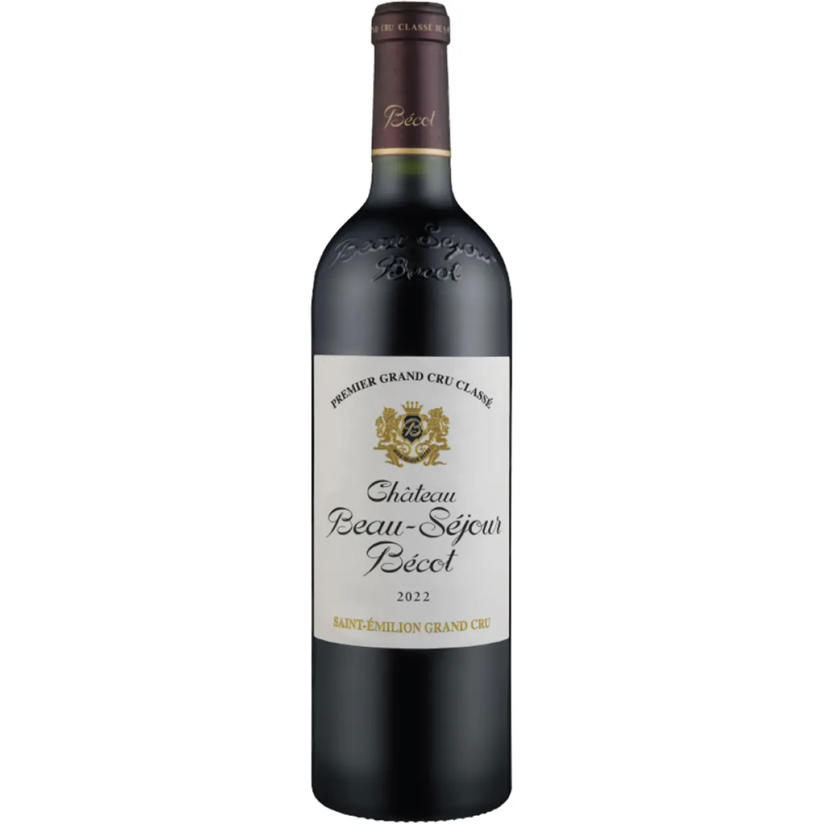 Château Beau-Séjour Bécot 1er GCC Rotwein 0,75 l | 2022