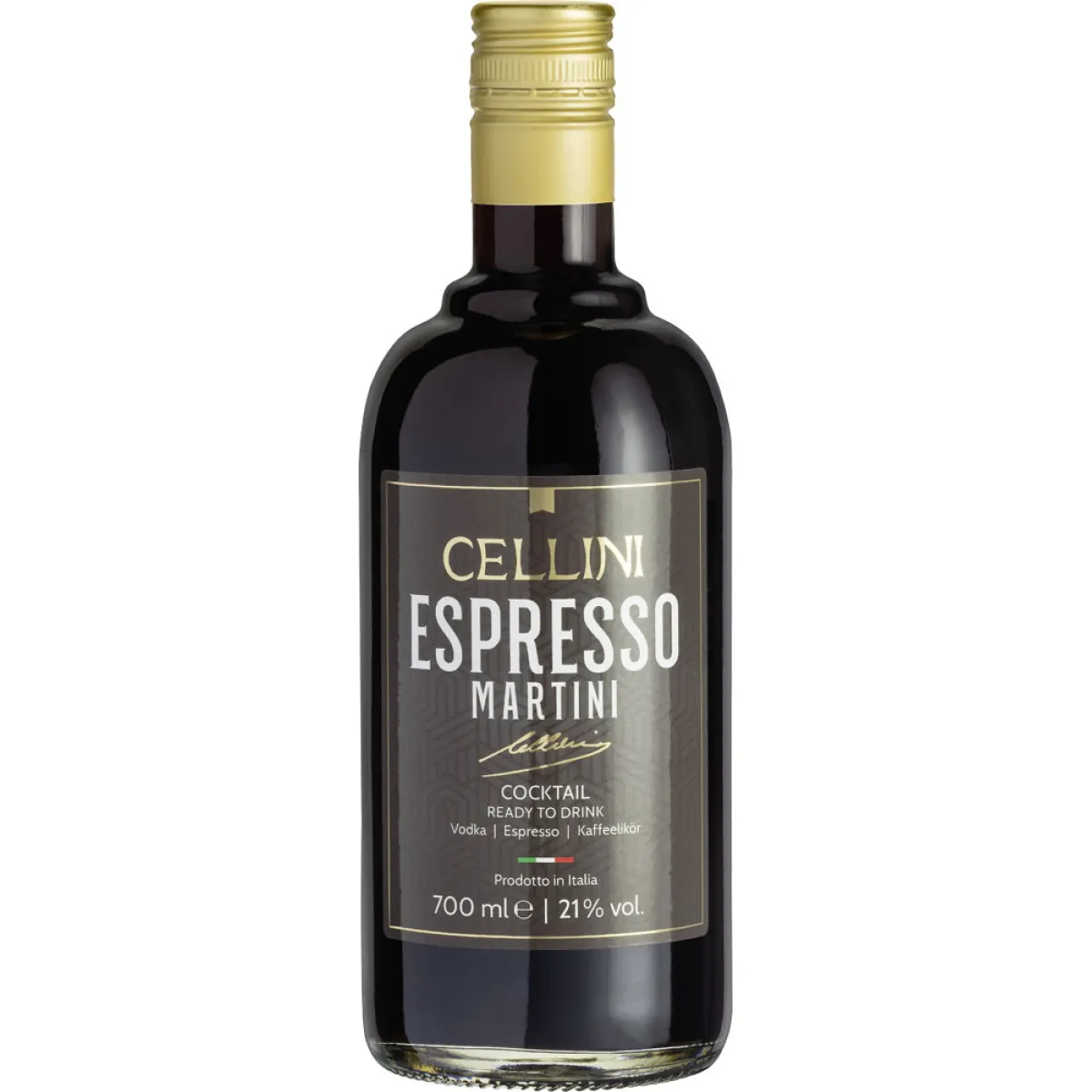 Cellini Espresso Martini Cocktail 21% vol. 0,7 l