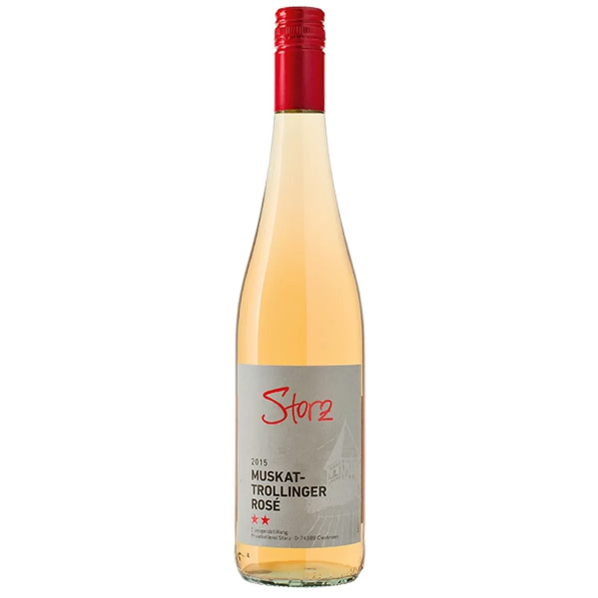 Storz Muskat-Trollinger Roséwein halbtrocken 0,75 l | 2024