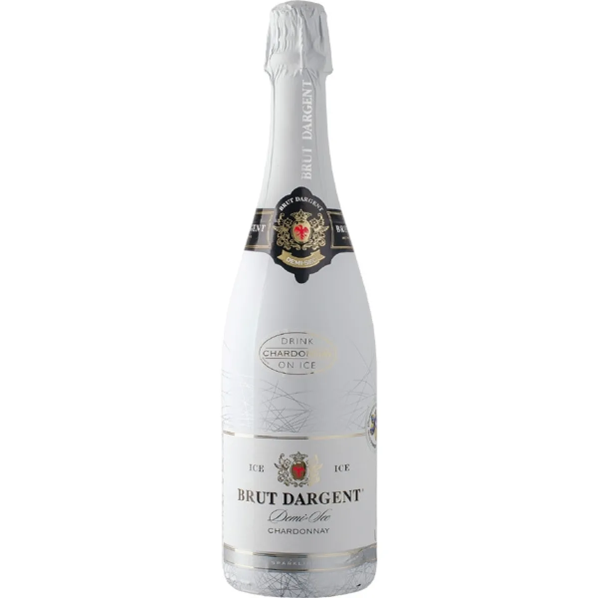 Brut Dargent Ice Demi Sec Sekt halbtrocken 0,75 l