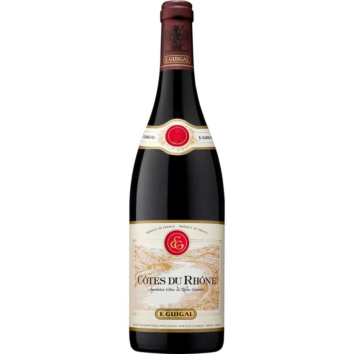 E. Guigal Côtes du Rhône Rotwein trocken 0,75 l | 2022