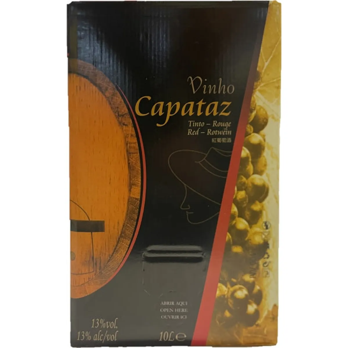 Capataz Vinho Tinto Rotwein trocken Bag in Box Rotwein 10 l