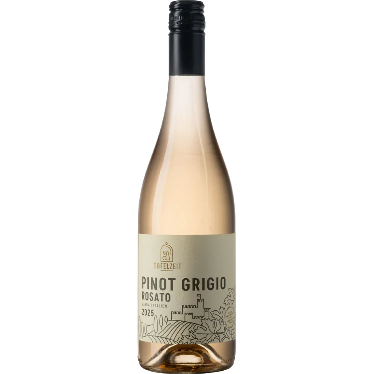 Tafelzeit Pinot Grigio Roséwein trocken 0,75 l | 2025