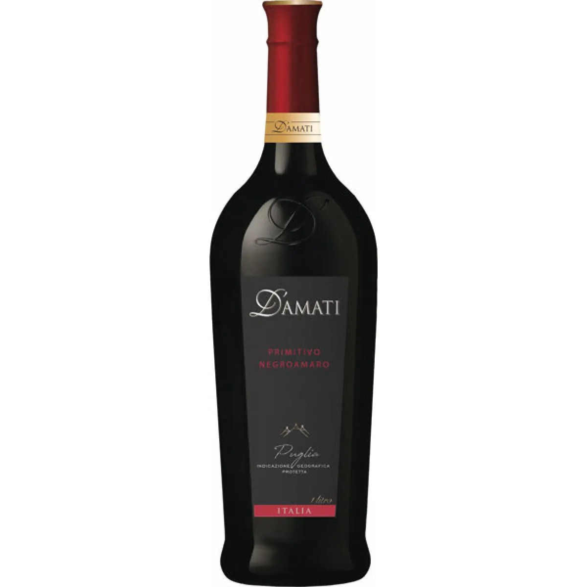 D'Amati Primitivo Negroamaro Rotwein halbtrocken 1 l | 2023