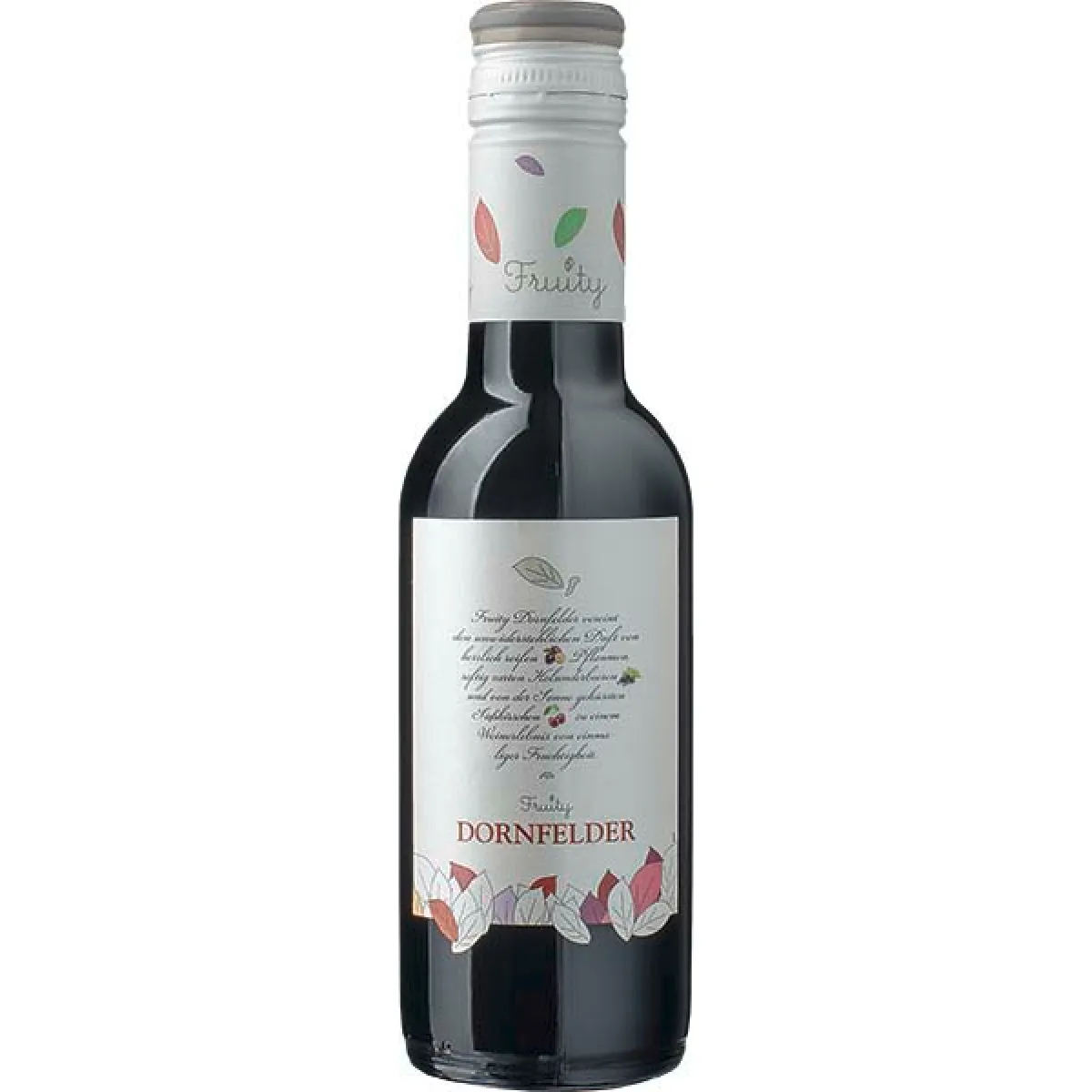 Fruity Dornfelder Rotwein süß 0,25 l | 2023