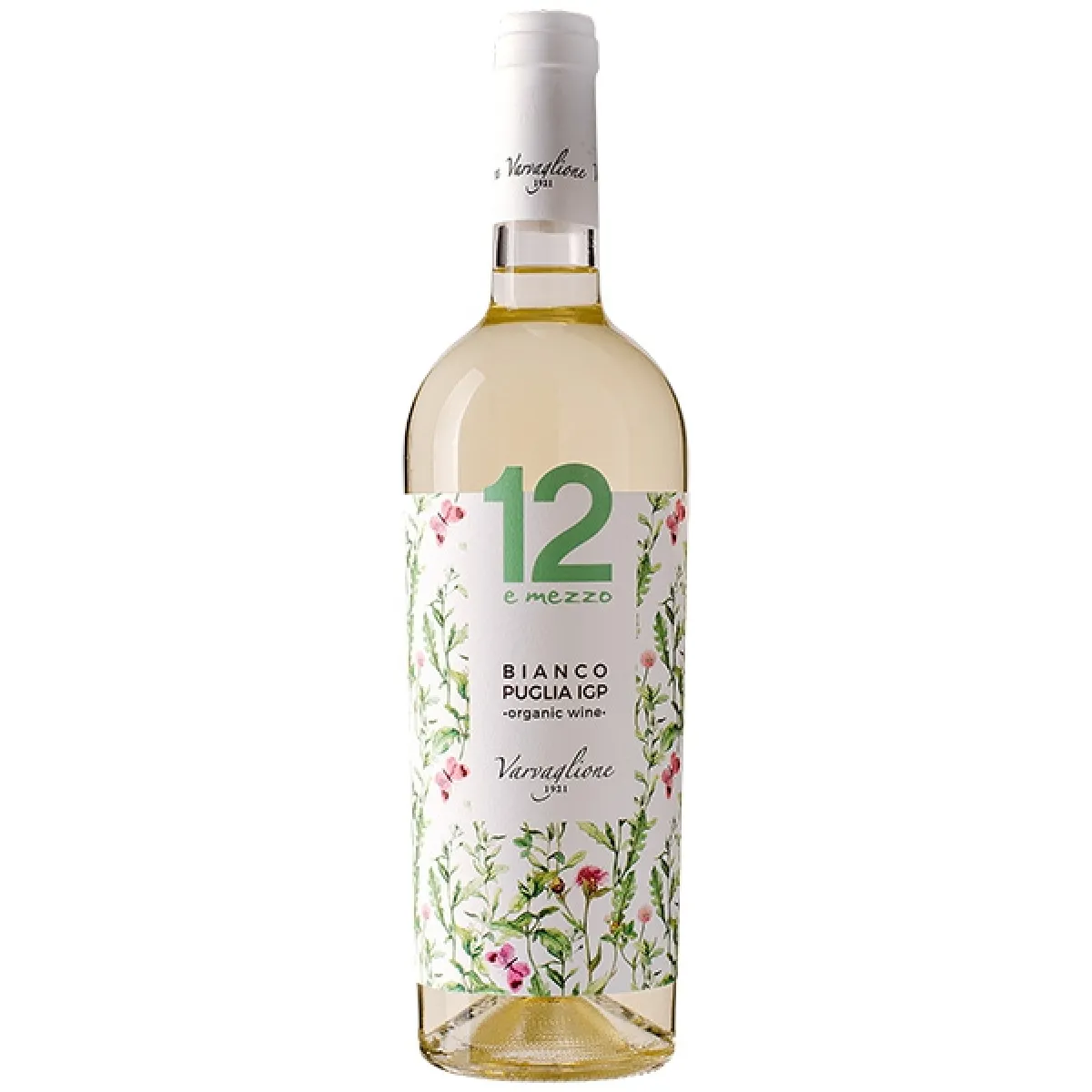 Varvaglione Vigne & Vini 12 e mezzo Bianco Puglia Bio Weißwein halbtrocken 0,75 l | 2023