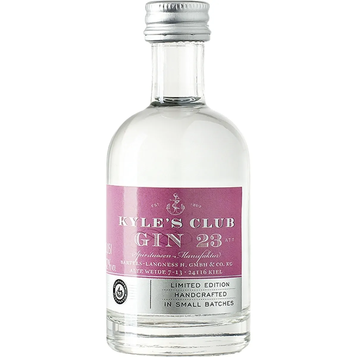 Kyle`s Club GIN 23 ATT. 42% vol. 50 ml