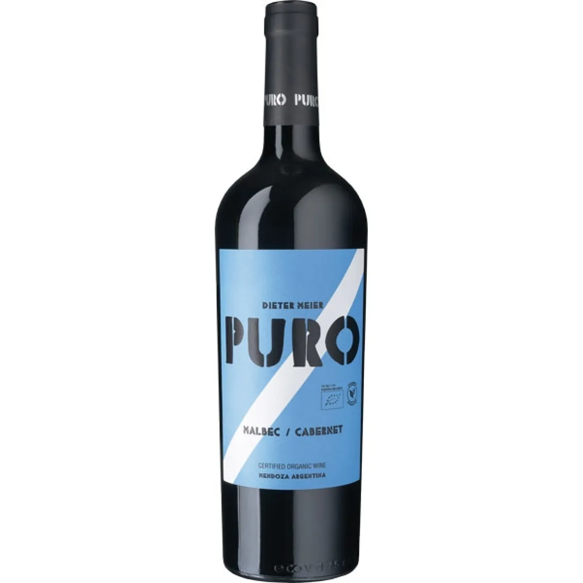 Dieter Meier Puro Malbec Cabernet Bio/Vegan Rotwein trocken 0,75 l | 2021