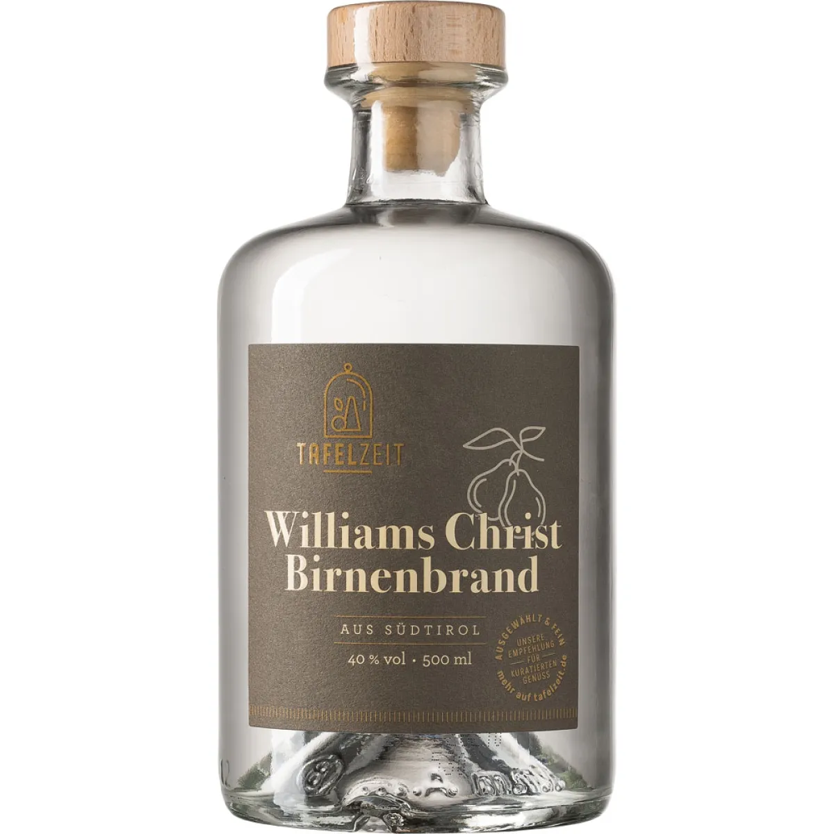 Tafelzeit Williams-Christ-Birnenbrand 40 % vol. 0,5 l