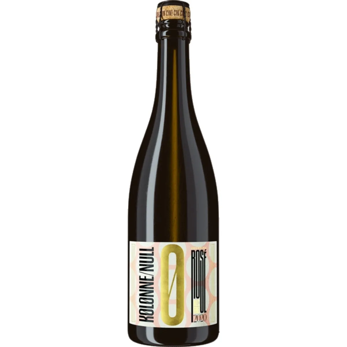 Kolonne Null Prickelnd Rosé Vegan alkoholfrei trocken 0,75 l