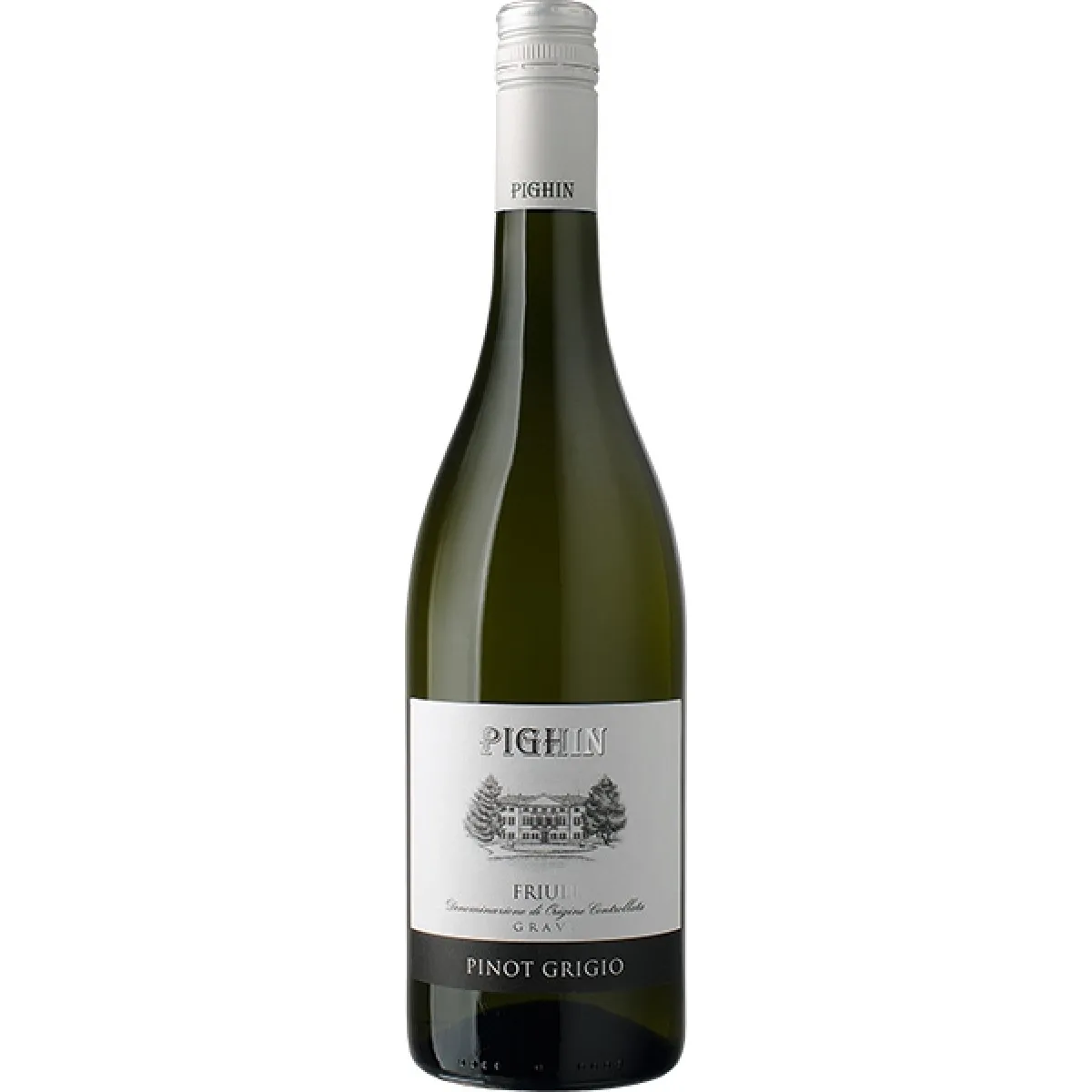 Pighin Friuli Pinot Grigio Weißwein trocken 0,75 l | 2023