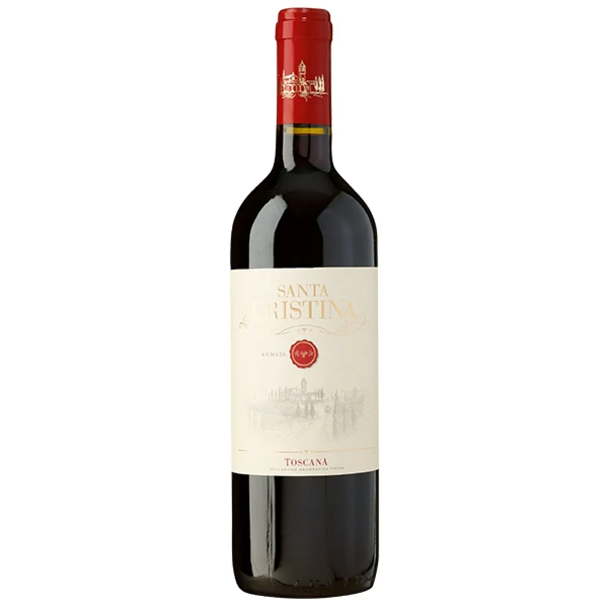 Antinori Santa Cristina Rotwein trocken 0,75 l | 2023