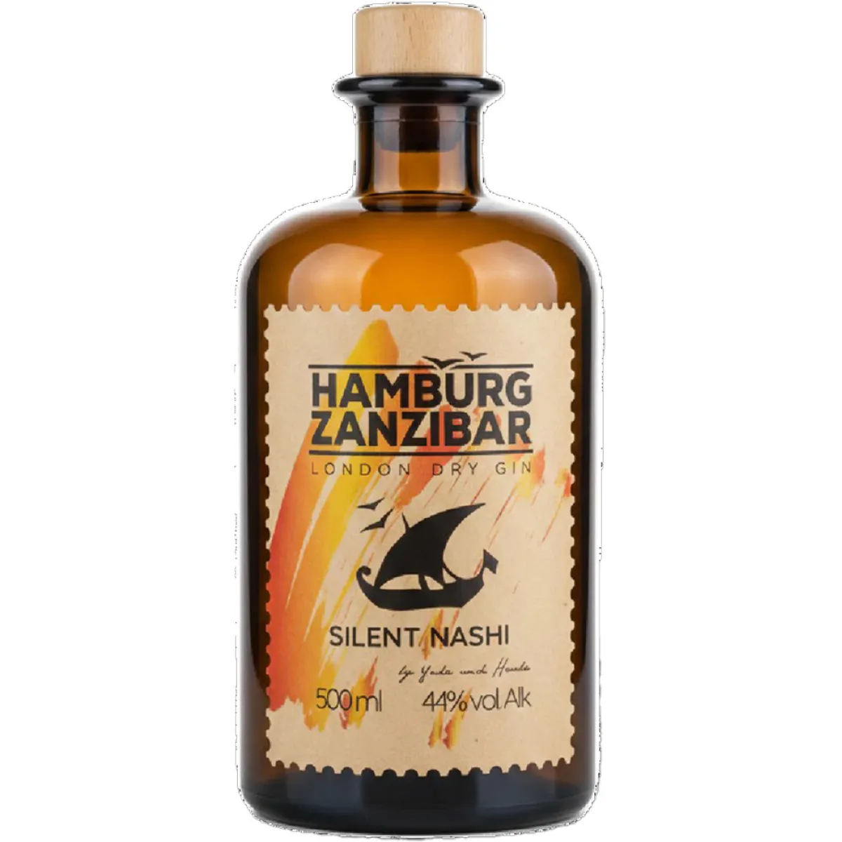 Hamburg Zanzibar Silent Nashi London Dry Gin 0,5 l