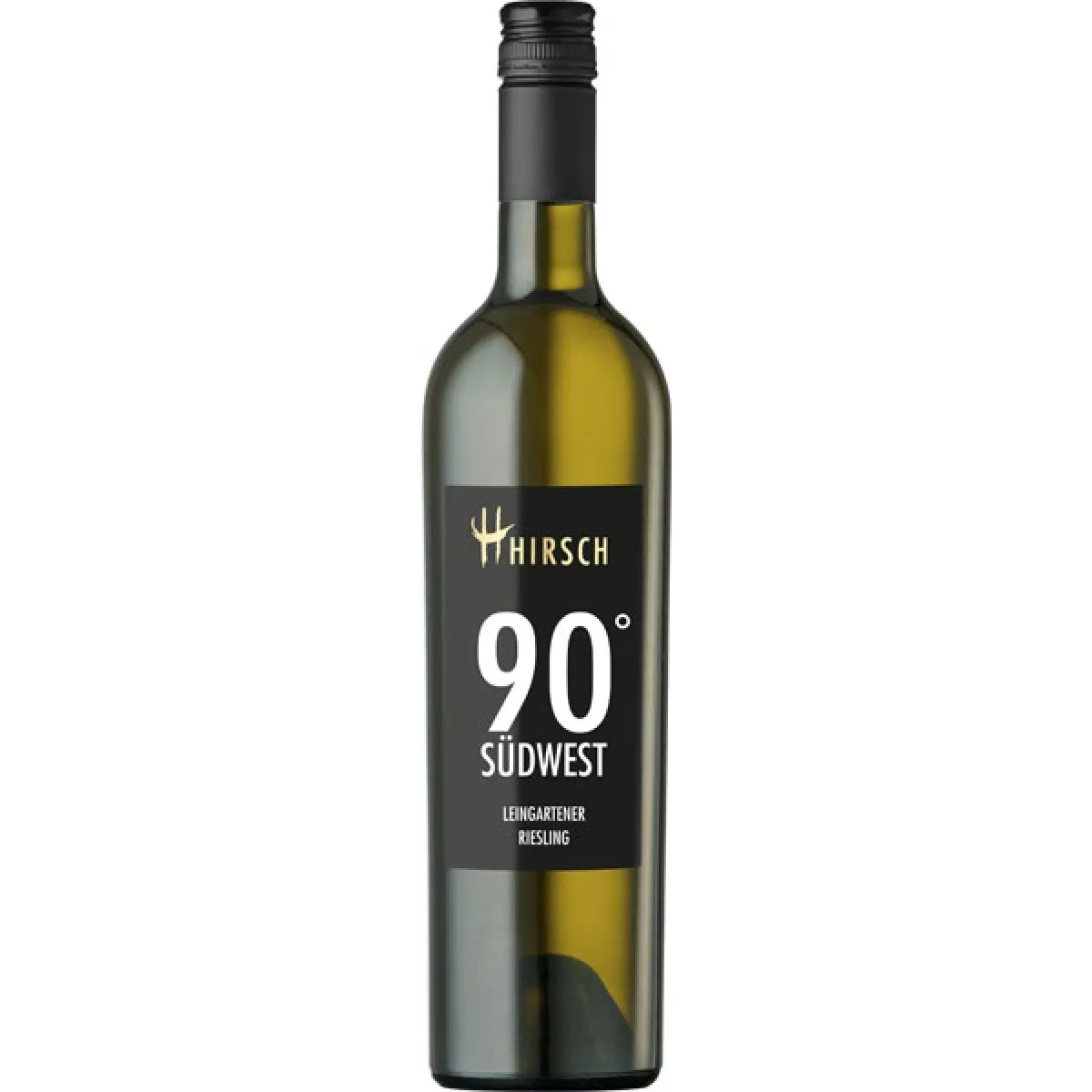 Hirsch 90° Südwest Leingartener Riesling Vegan Weißwein trocken 0,75 l | 2023