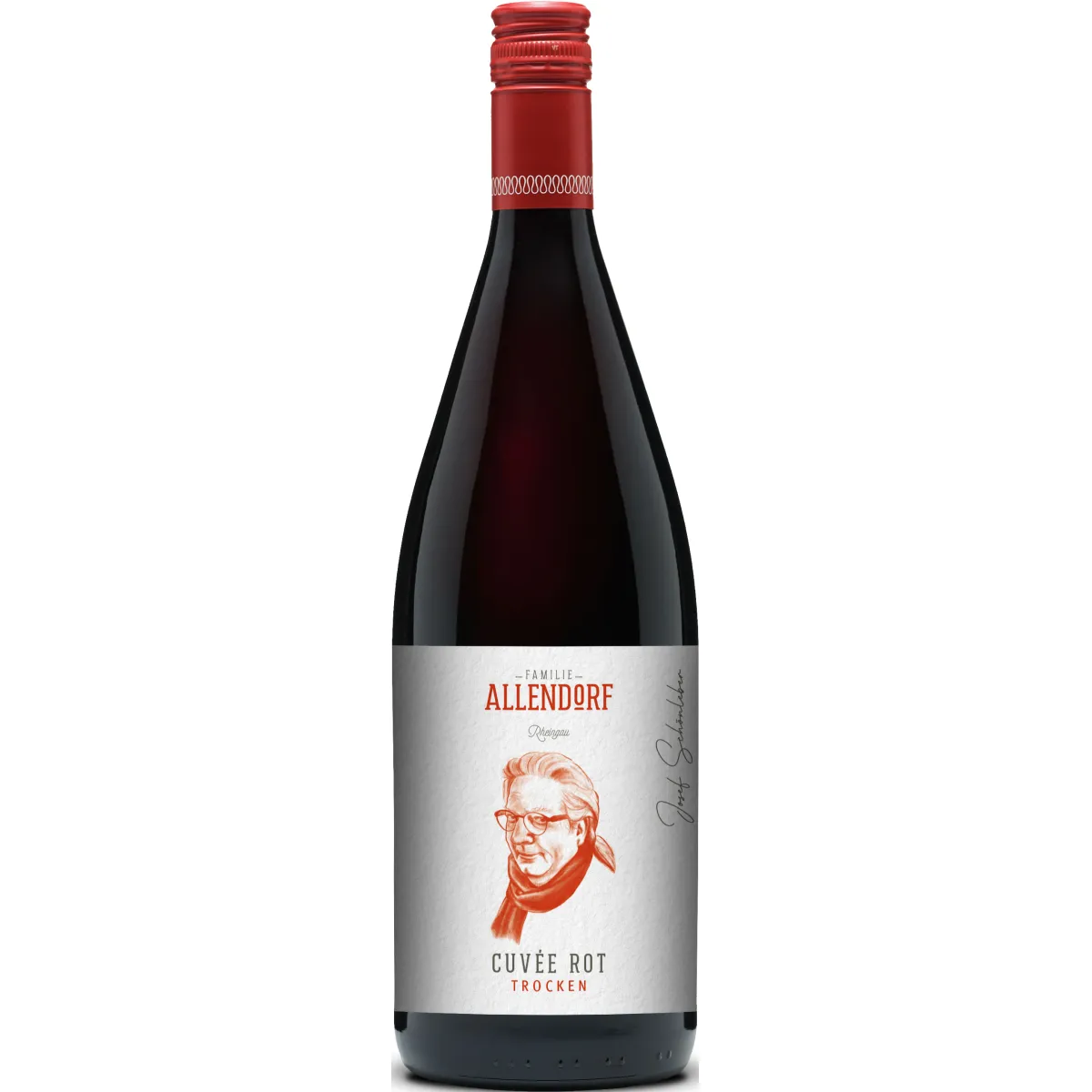 Allendorf Cuvée Rot Vegan Rotwein trocken 1 l