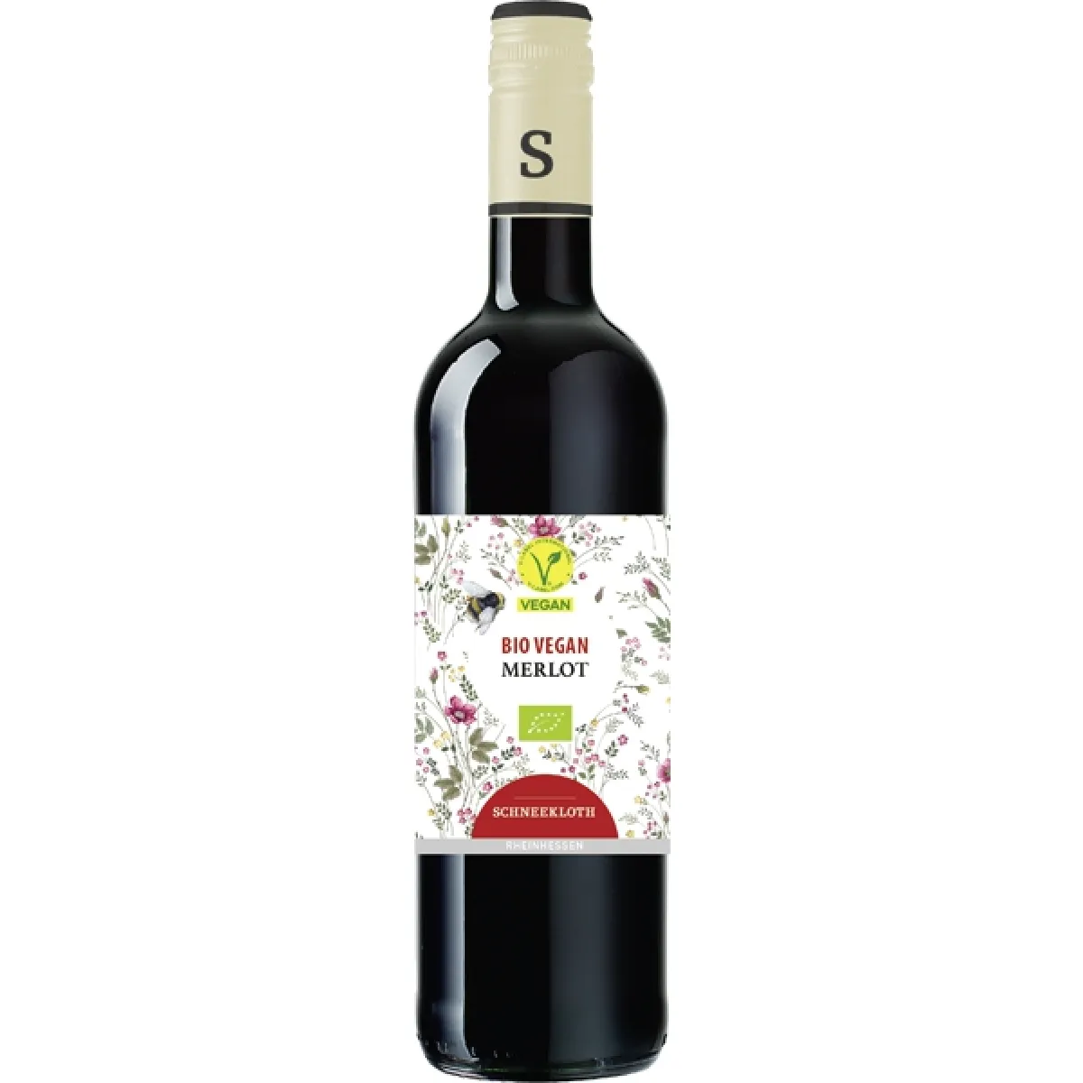 Schneekloth Merlot Bio/Vegan Rotwein trocken 0,75 l | 2023