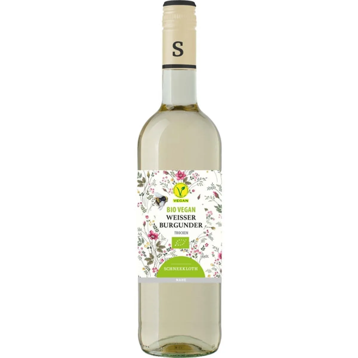 Schneekloth Weisser Burgunder Bio/Vegan Weißwein trocken 0,75 l | 2023