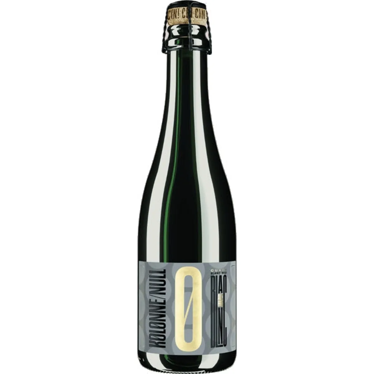 Kolonne Null Cuvée Blanc No 01 Prickelnd Vegan alkoholfrei trocken 0,375 l
