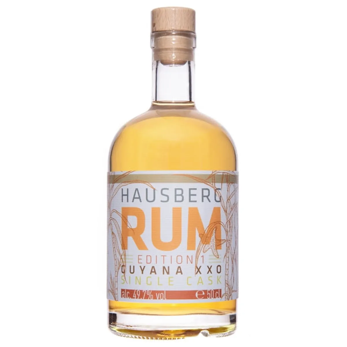 Hausberg Edition 1 Guyana XXO Rum 49,7% vol. 0,5 l