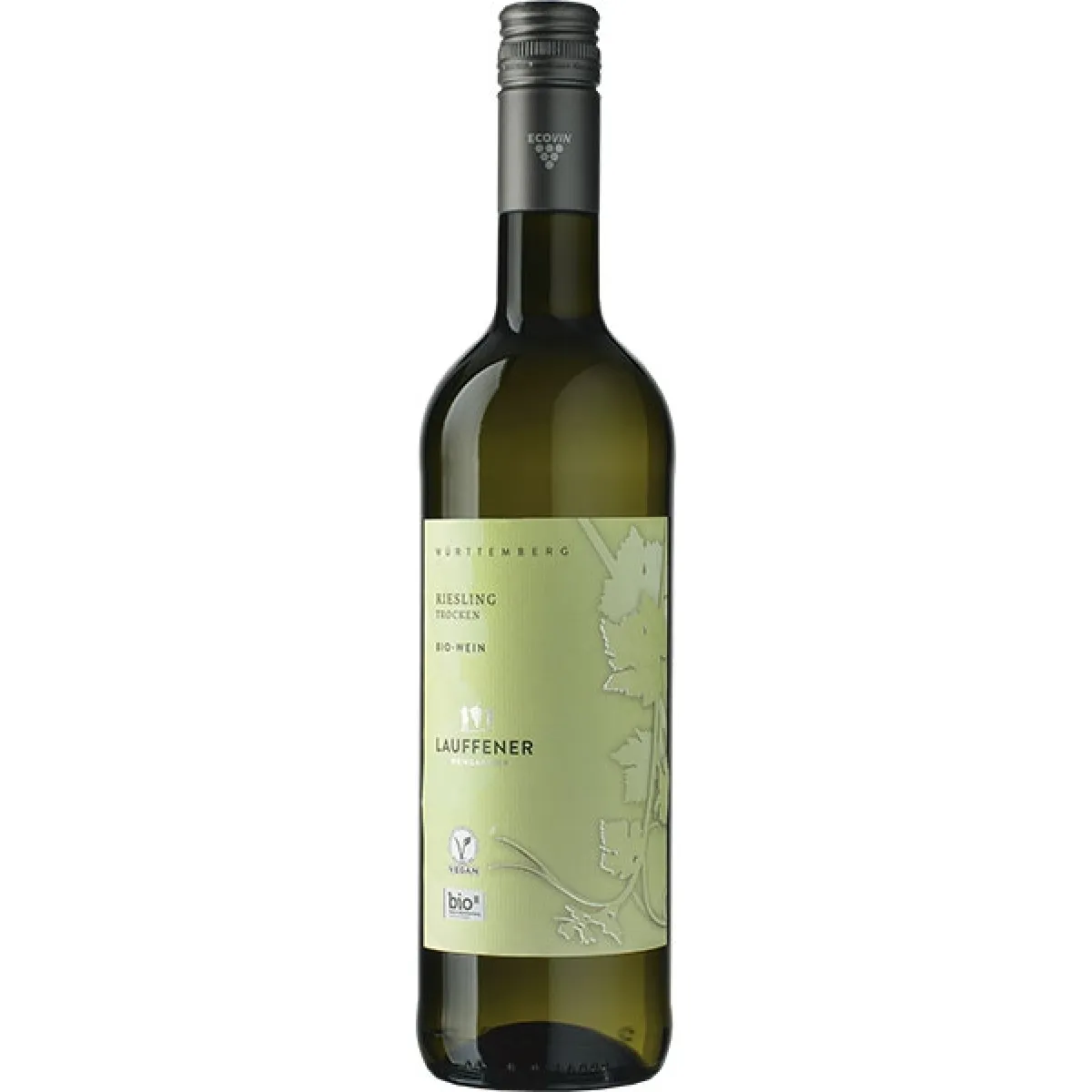 Lauffener Riesling Bio/Vegan Weißwein trocken 0,75 l | 2023