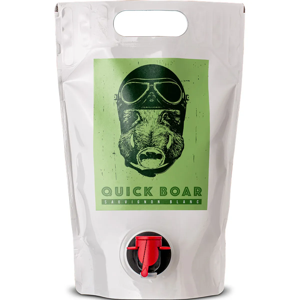Quick Boar Sauvignon Blanc Vegan Weißwein feinherb 1,5 l