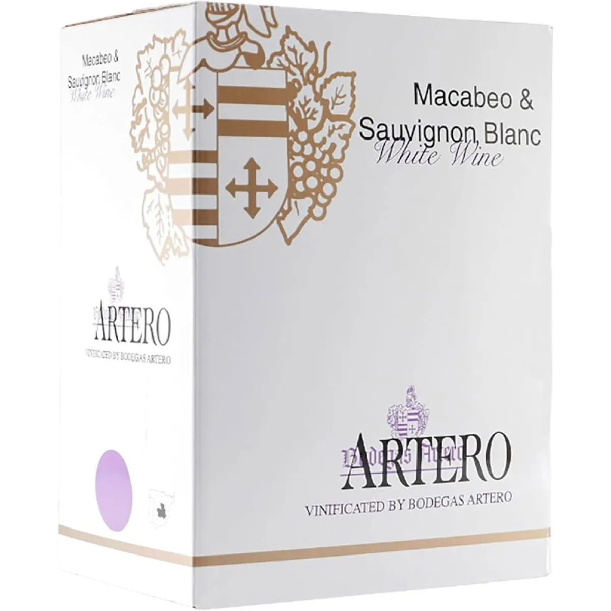 Bodegas Artero Macabeo & Sauvignon Blanc Weißwein trocken Bag in Box 5 l