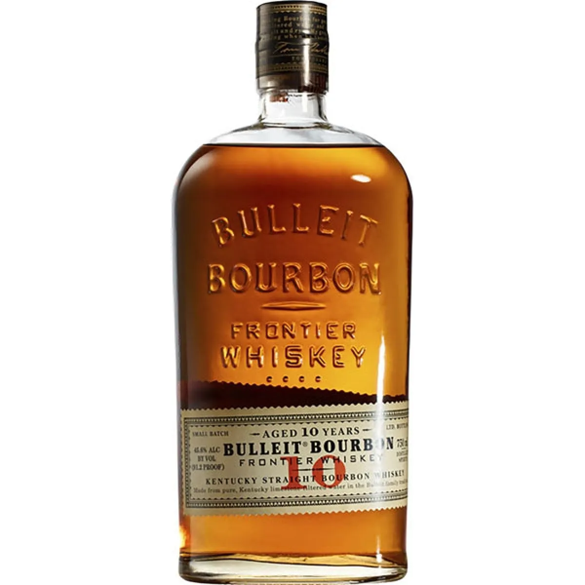 Bulleit Straight Bourbon Whiskey 10 Years 45% vol. 0,7 l