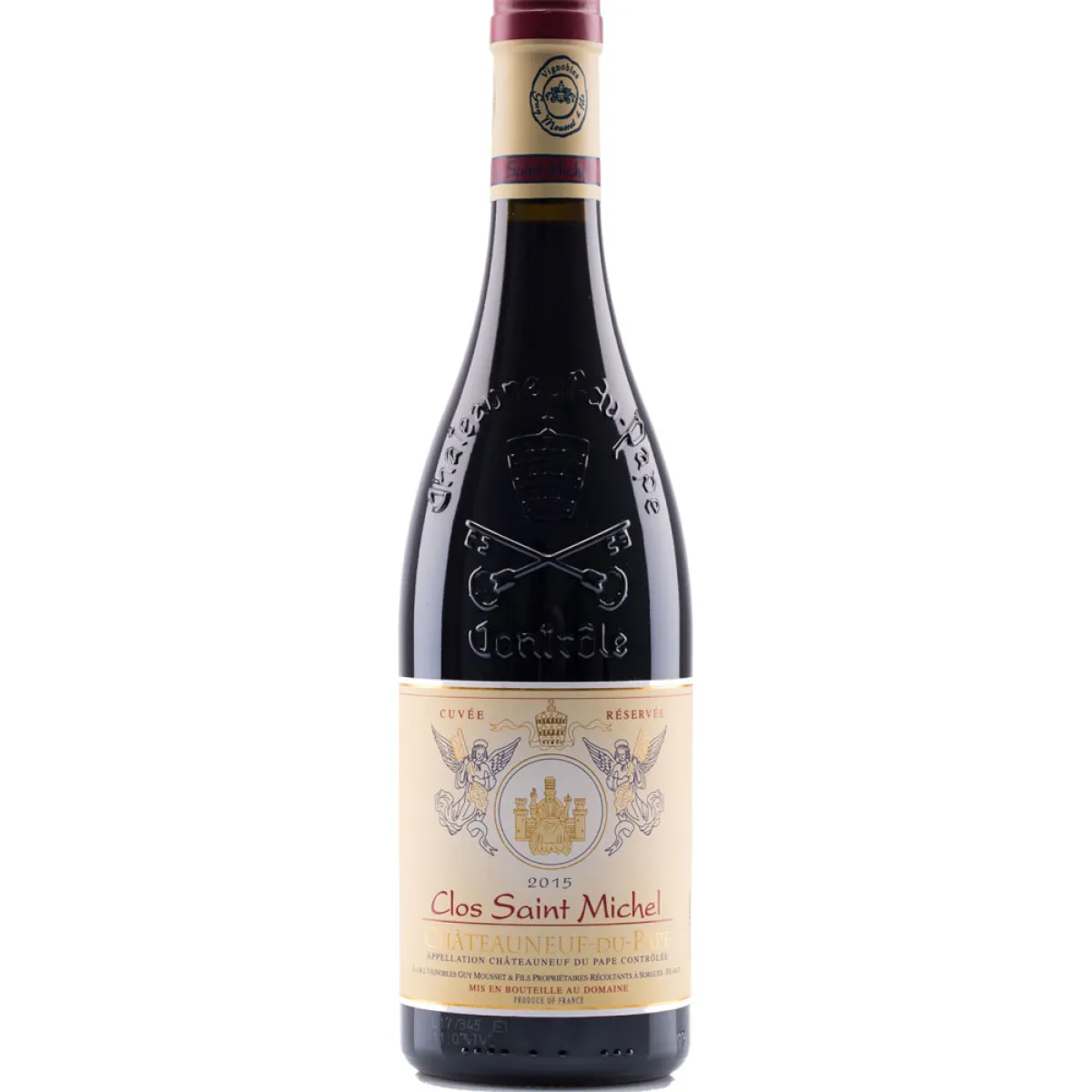 Clos Saint Michel Châteauneuf-du-Pape Cuvée Réservée Rotwein trocken 0,75 l | 2015