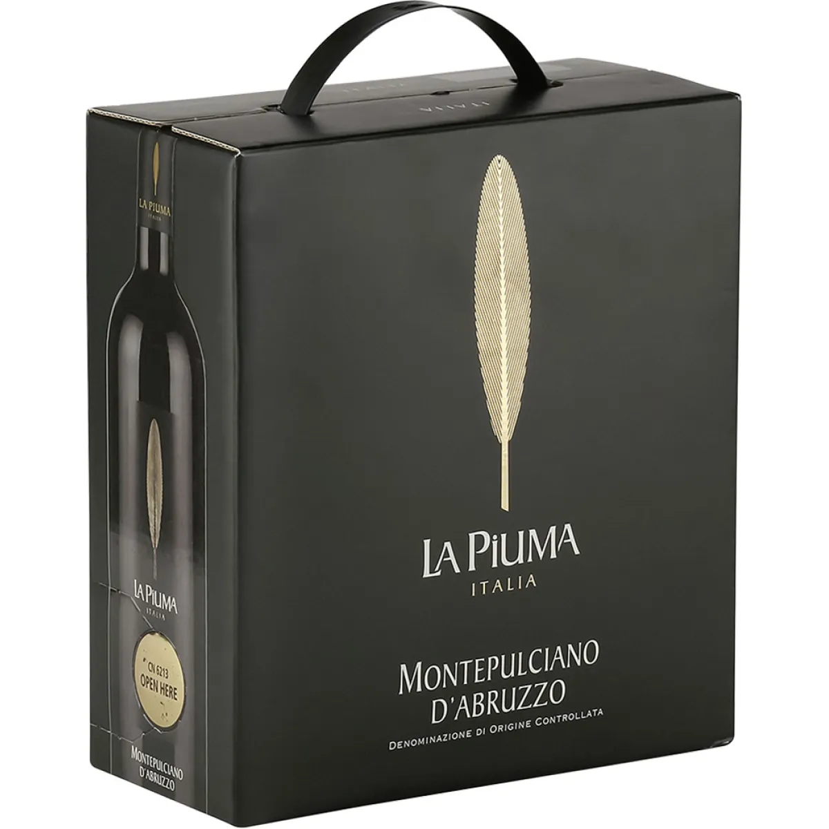 La Piuma Montepuliciano d` Abruzzo Rotwein trocken Bag in Box 3 l | 2024