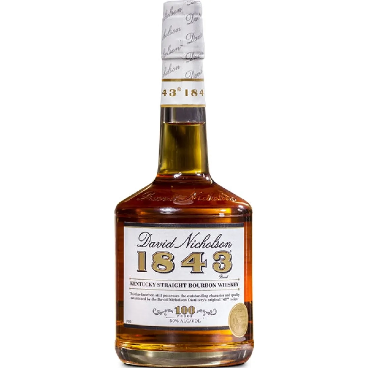 David Nicholson 1843 Kentucky Straight Bourbon Whiskey 50% vol. 0,7 l