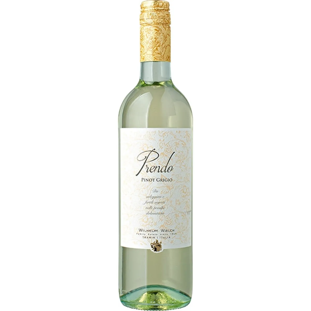 Wilhelm Walch Prendo Pinot Grigio Weißwein trocken 0,75 l | 2023