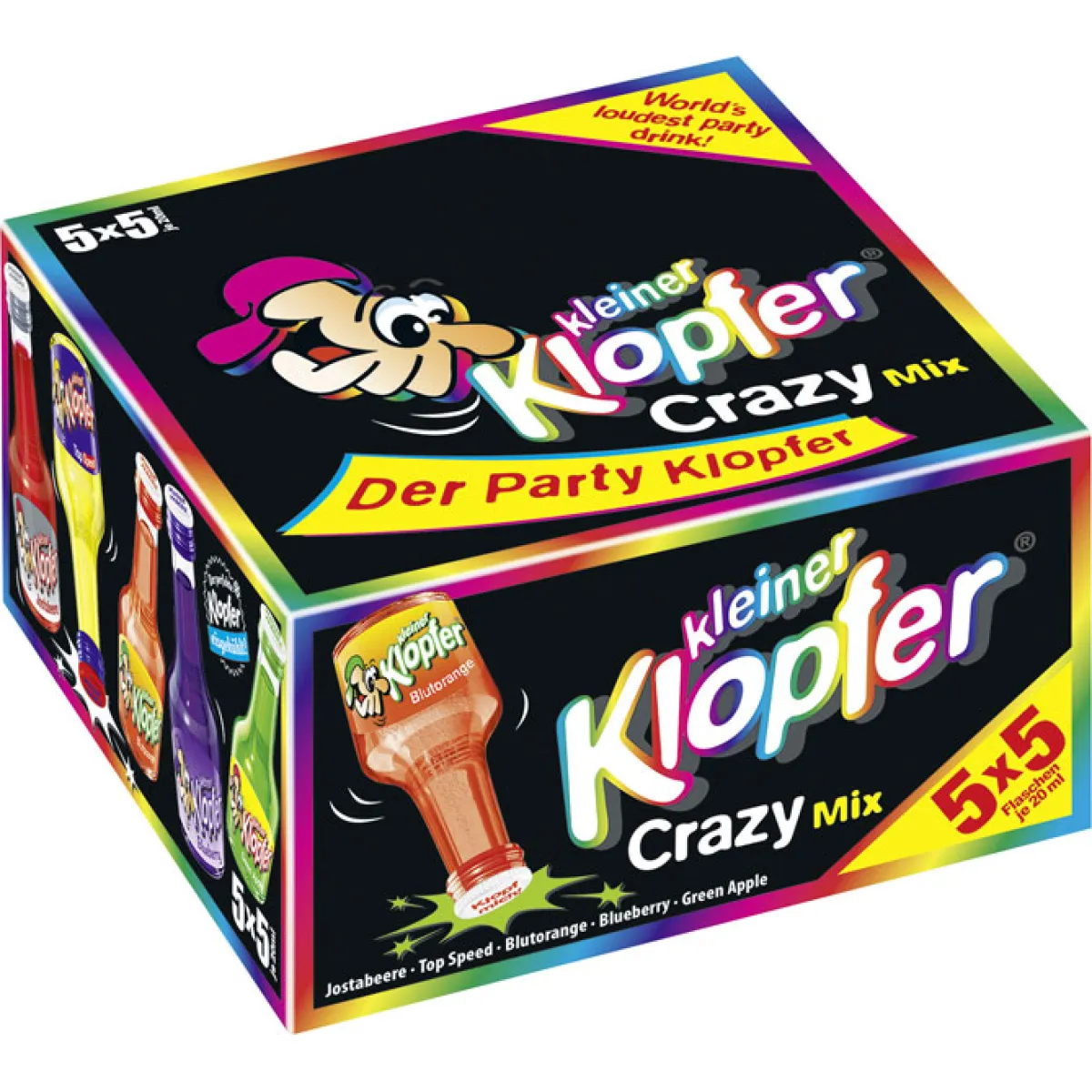 Kleiner Klopfer Crazy Mix 15-16% vol. 25x20 ml