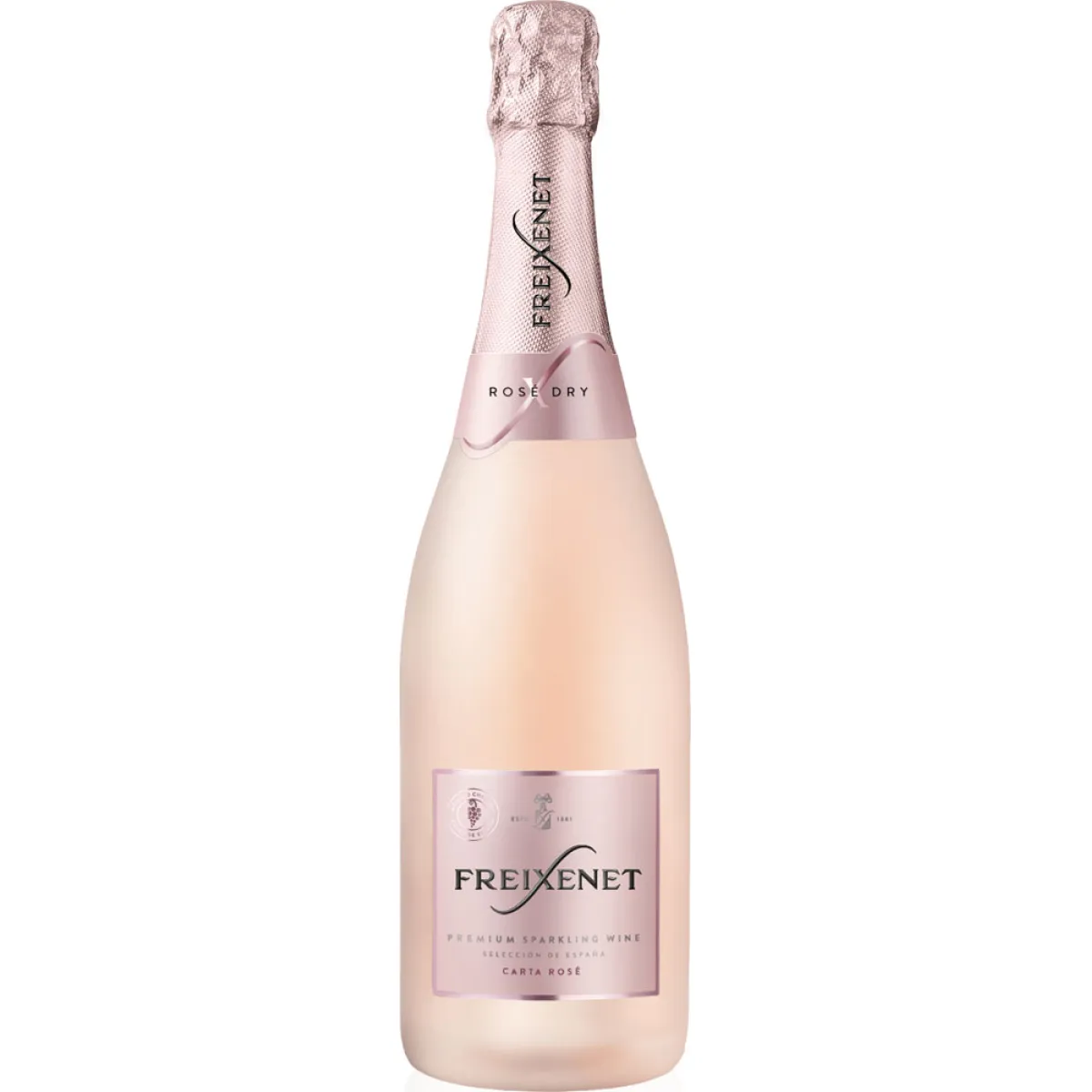 Freixenet Carta Rosé Dry Vegan Premium Sparkling Wine trocken 0,75 l