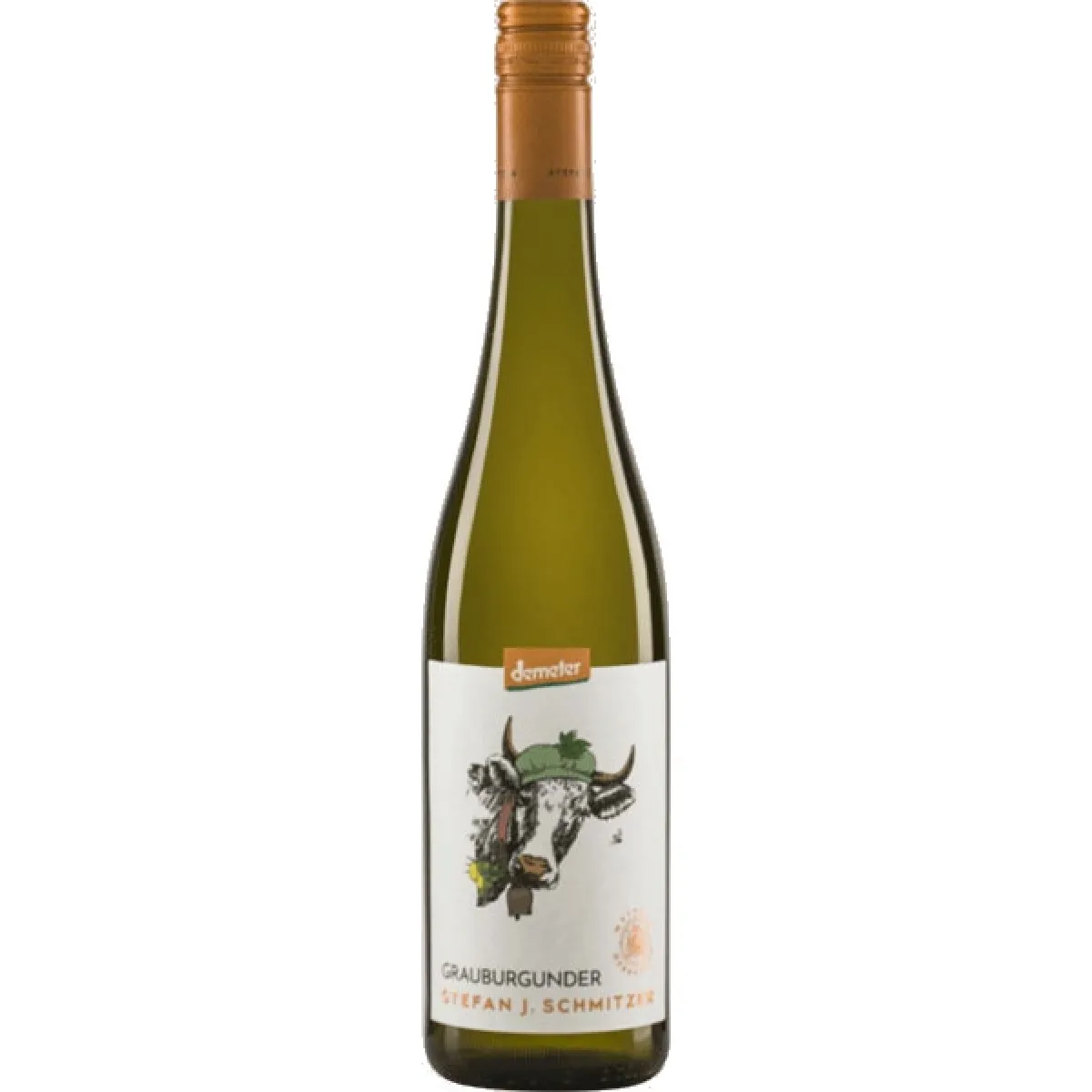 Stefan J. Schmitzer Grauburgunder Demeter/Bio/Vegan Weißwein trocken 0,75 l | 2024