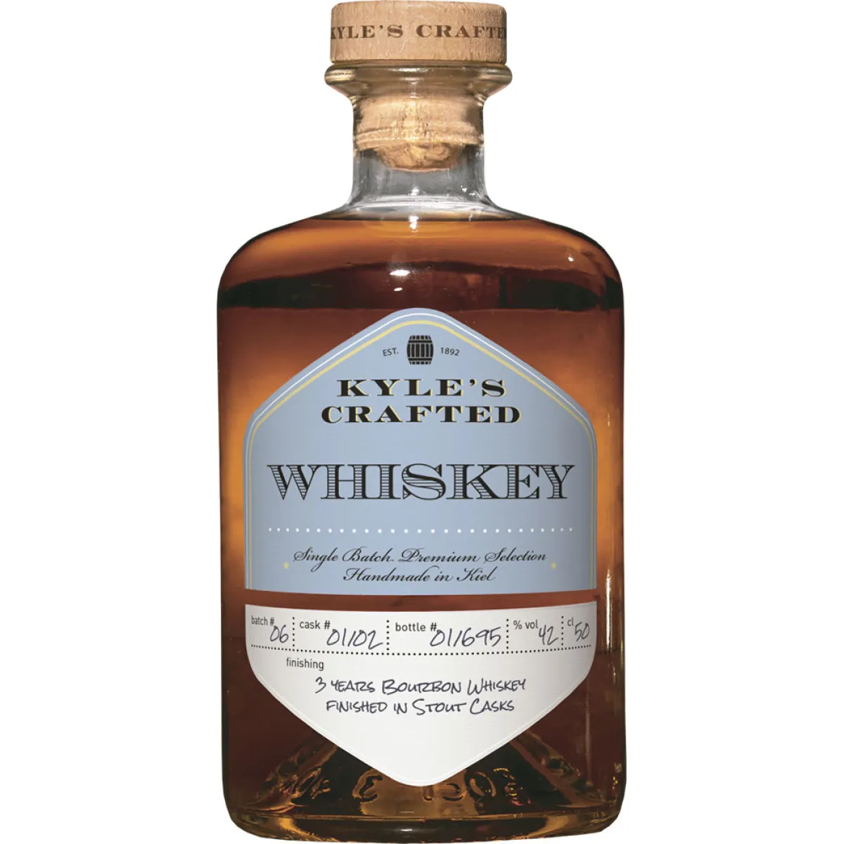 Kyle`s Crafted Bourbon Whiskey Batch No.6 42% vol. 0,5 l