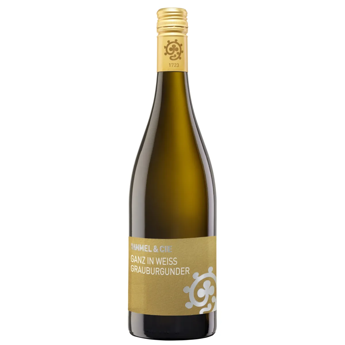 Hammel & Cie Ganz in Weiss Grauburgunder Weißwein Vegan trocken 0,75 l | 2023