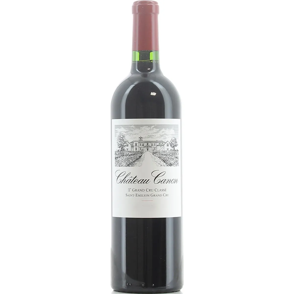 Château Canon 1er Grand Cru Classé B Original Holzkiste Rotwein trocken 0,75 l | 2020
