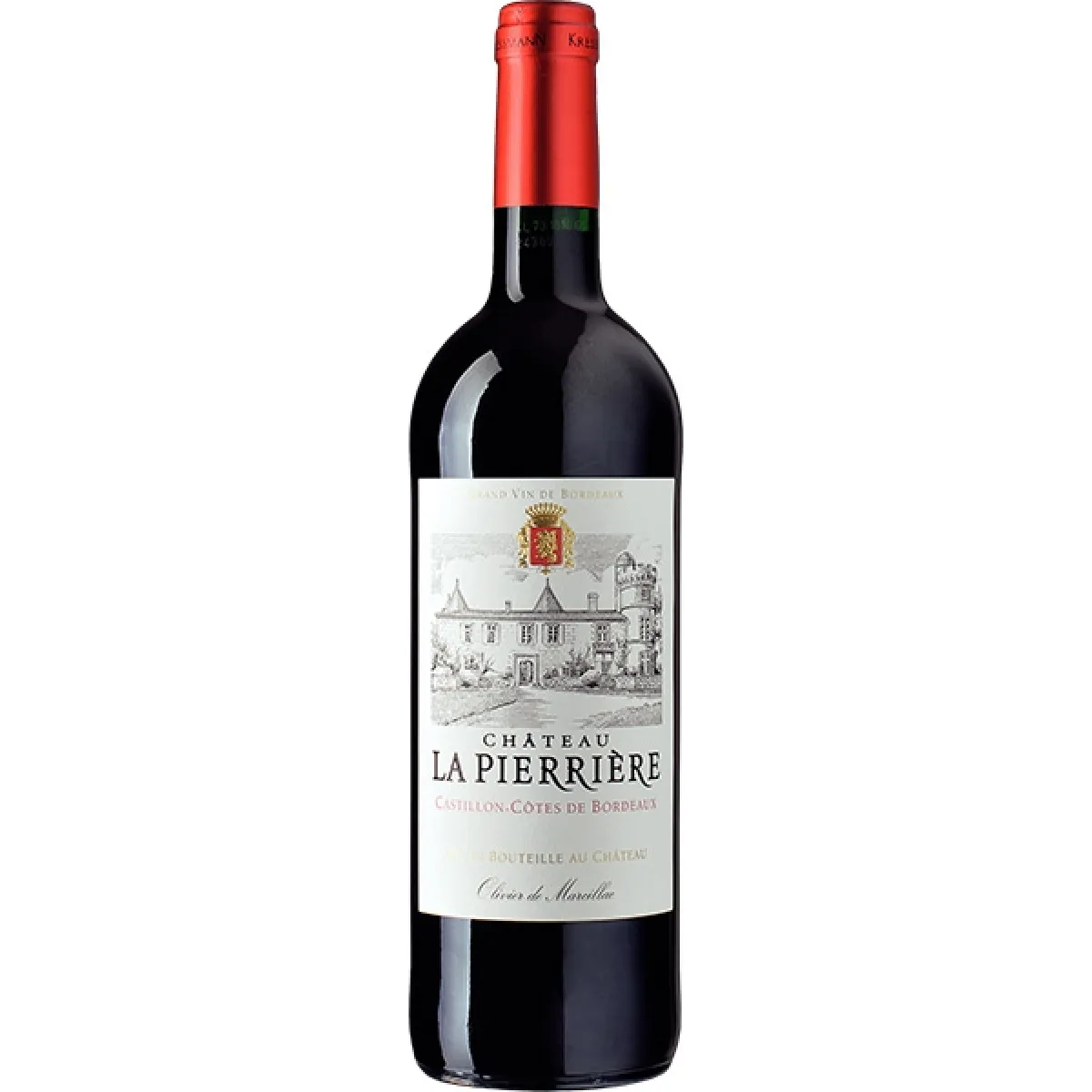 Château La Pierrière AC Rotwein trocken 0,75 l | 2020
