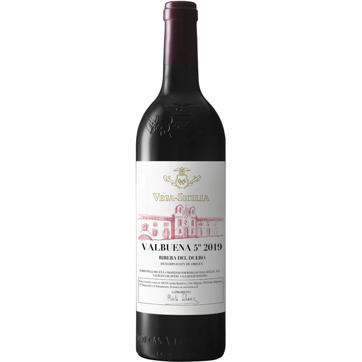 Bodega Vega-Sicilia Valbuena 5°Anos Rotwein trocken 0,75 l | 2019