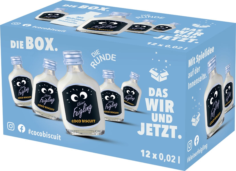 Kleiner Feigling #cocobiscuit 15% vol. 12x20 ml