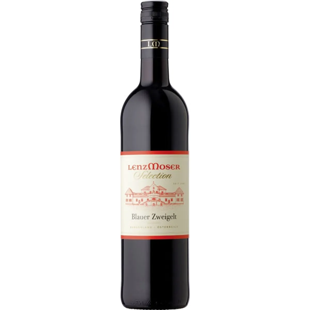 Lenz Moser Blauer Zweigelt Selection Rotwein trocken 0,75 l | 2021