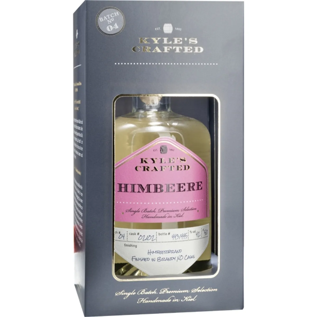 Kyle`s Crafted Himbeere Batch No.4 42,0 % 0,5 l