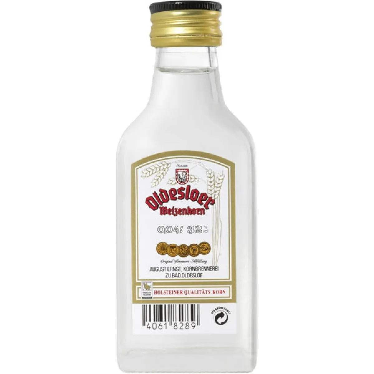 Oldesloer Weizenkorn 32% vol. 40 ml