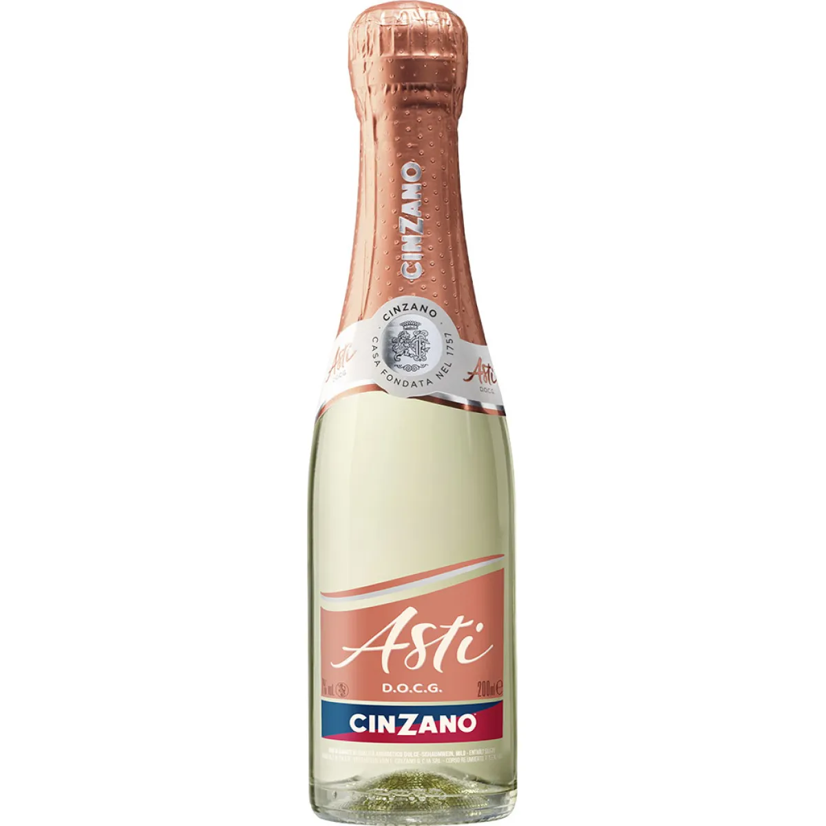 Cinzano Asti Spumante mild 0,2 l