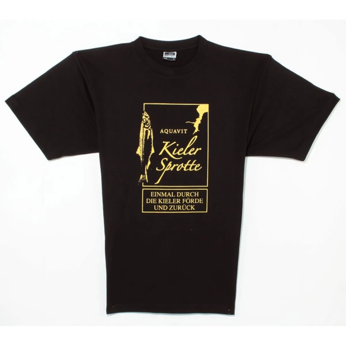 Kieler Sprotte T-Shirt Grösse XXL Schwarz/ Gold