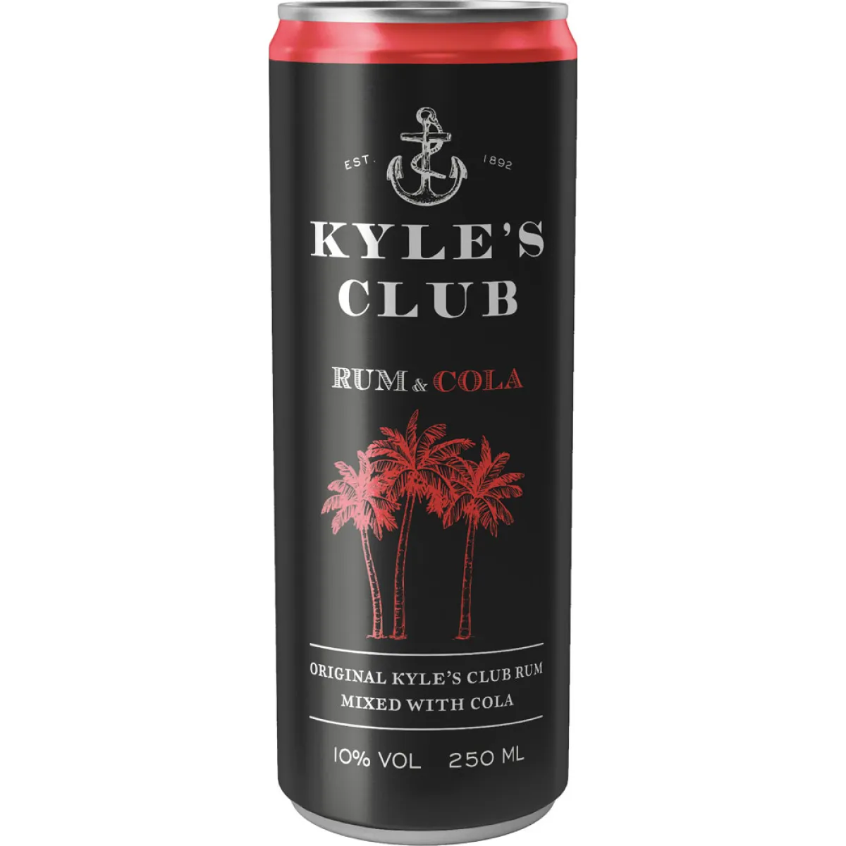 Kyle's Club Rum & Cola 10% vol. 0,25 l